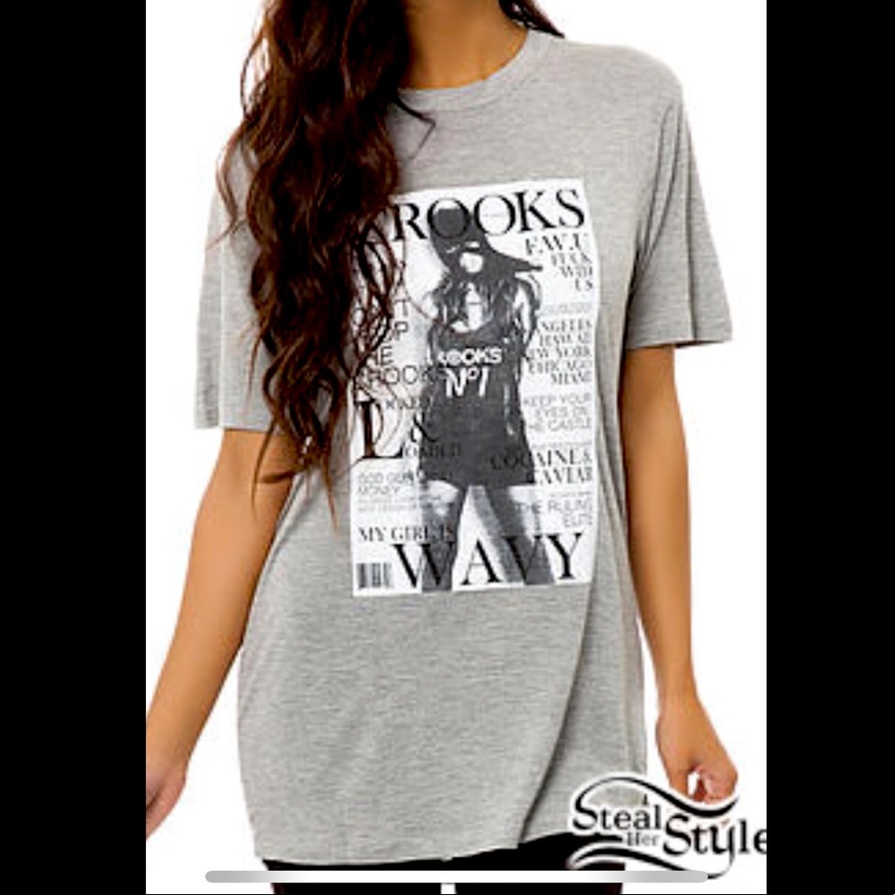 Rare Crooks & Castles long T shirt